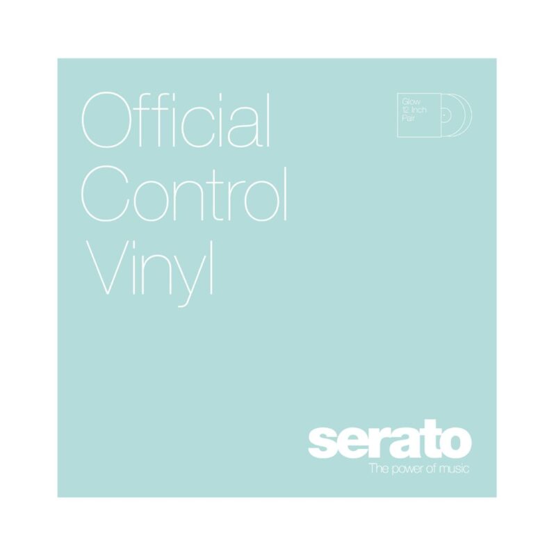 Serato 12" Control Vinyl Performance Series Glow-In-Dark (Pair) - Image 2