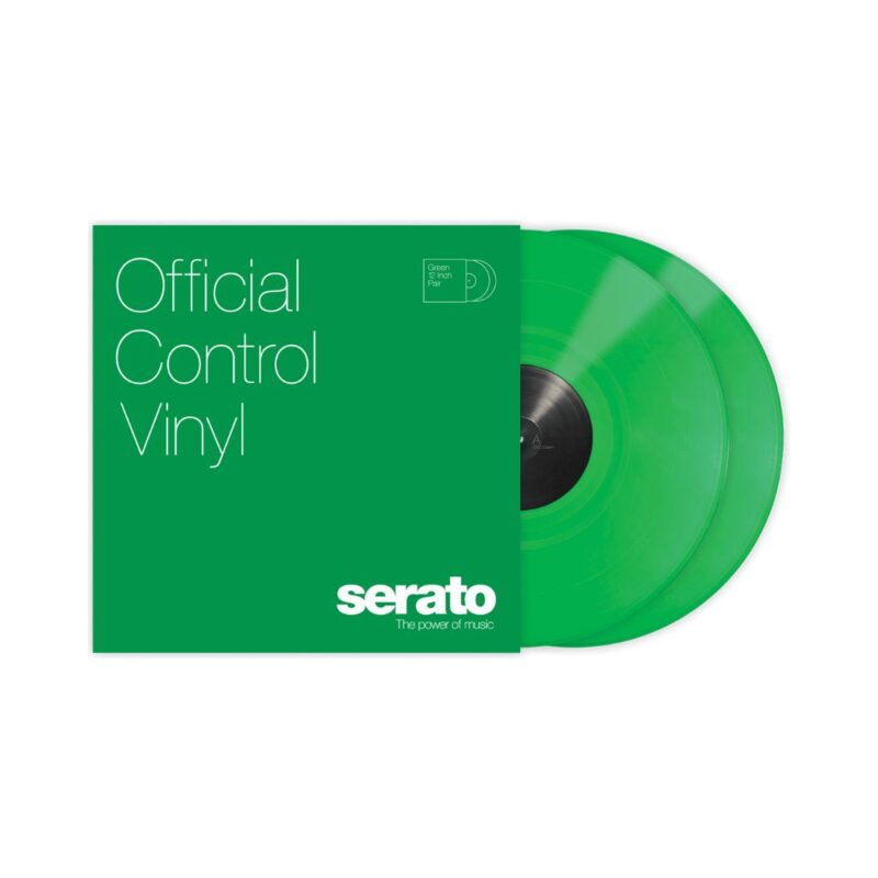 Serato 12" Control Vinyl Performance Series Green (Pair)