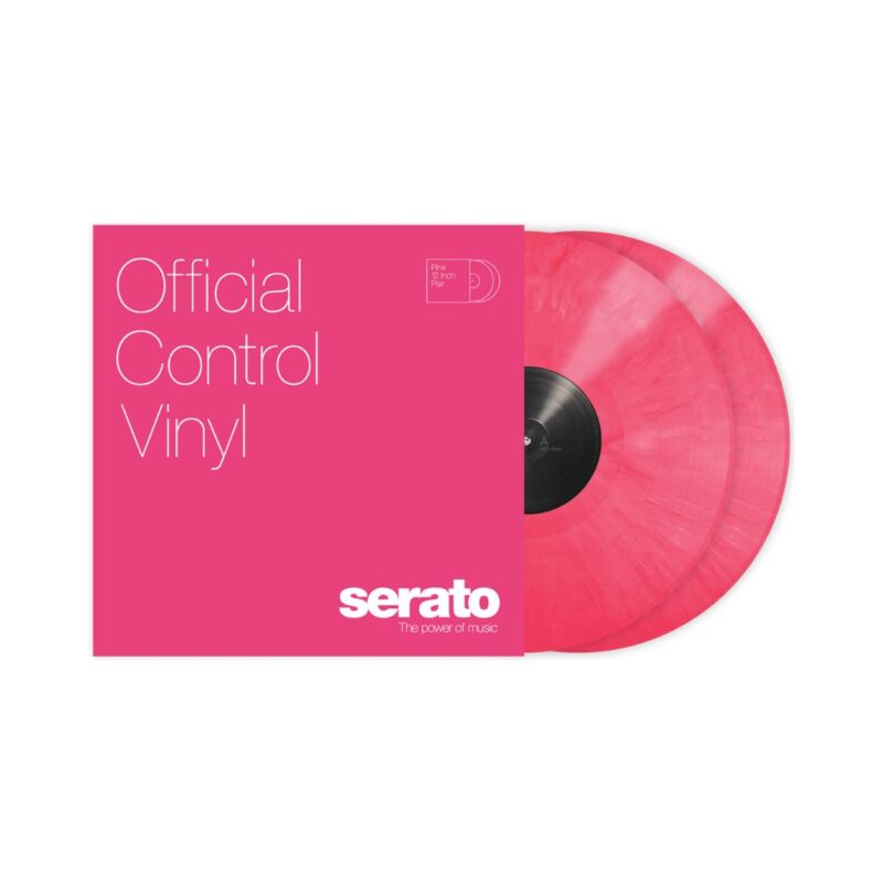 Serato 12" Control Vinyl Performance Series Pink (Pair)