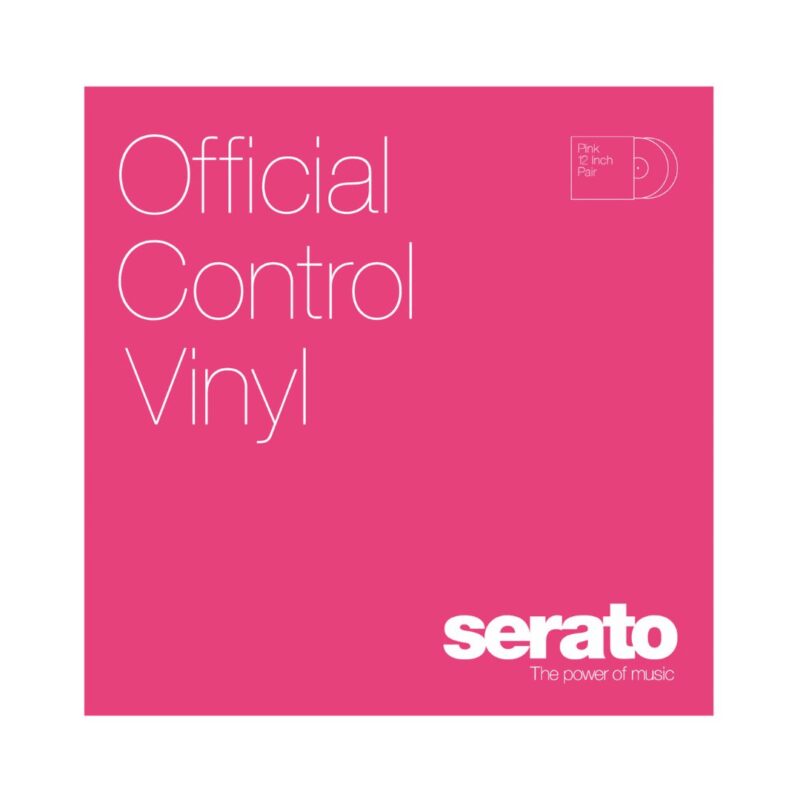 Serato 12" Control Vinyl Performance Series Pink (Pair) - Image 2