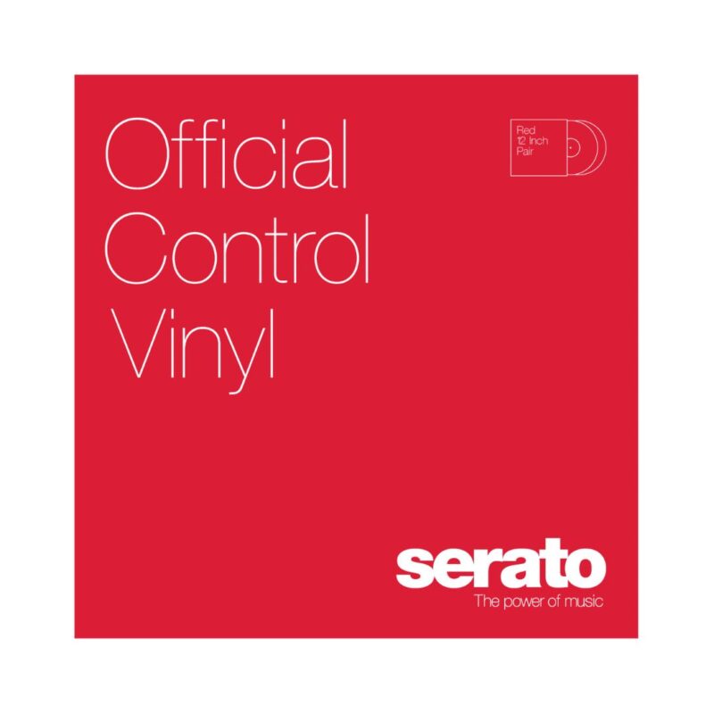 Serato 12" Control Vinyl Performance Series Red (Pair) - Image 2