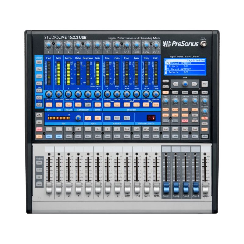 PreSonus StudioLive 16.0.2 USB Performance & Recording Digital Mixer