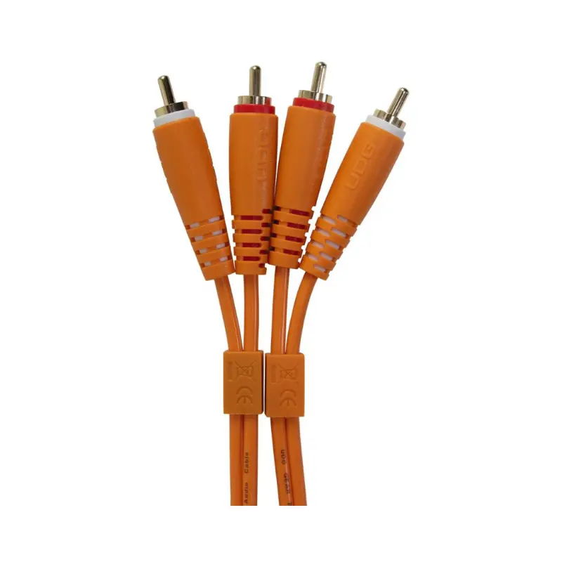 UDG Ultimate Audio Cable Set RCA - RCA Orange 1.5m - U97001OR - Image 2