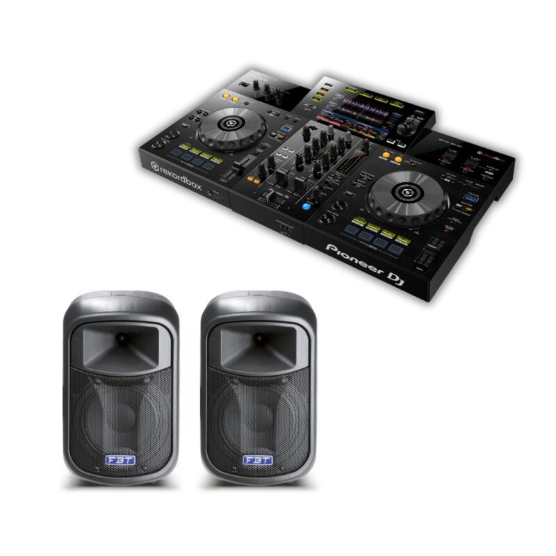 Pioneer DJ XDJ-RR with FBT J 8A Active Speakers (Black) - Image 2