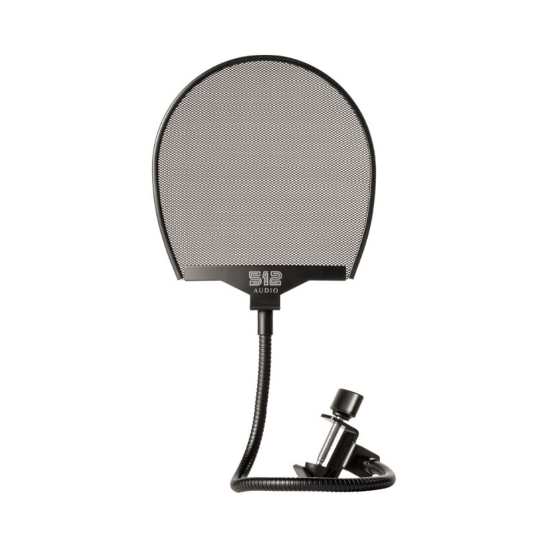 512 AUDIO Microphone Pop Filter with Gooseneck C-Clamp - Image 2