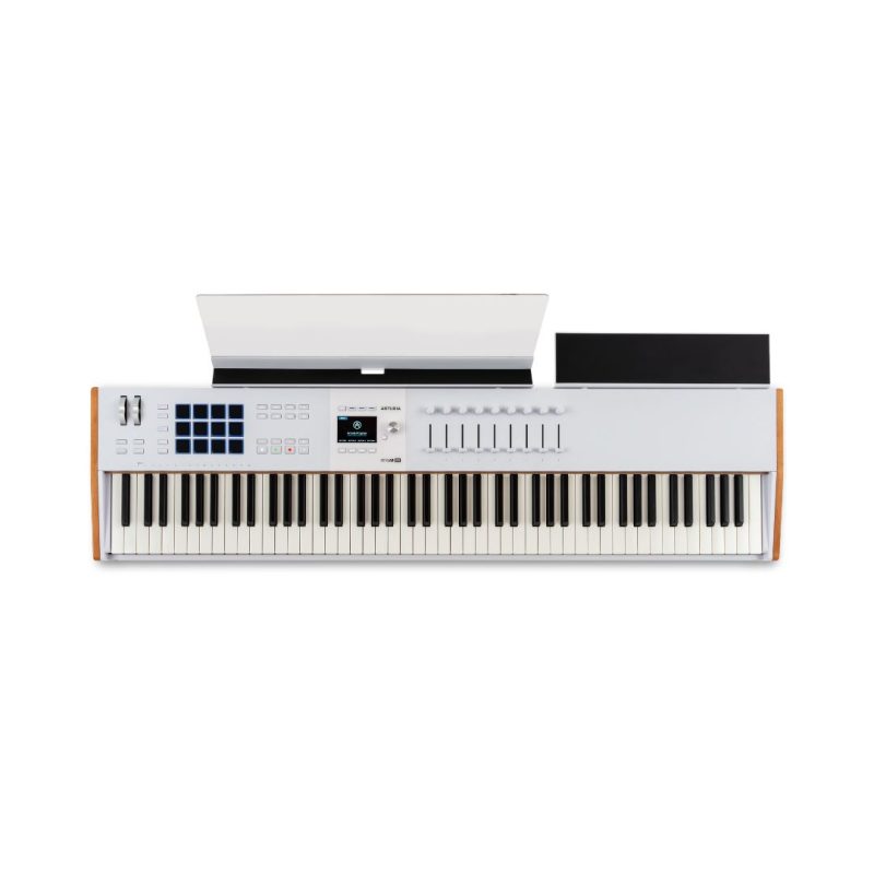 Arturia KeyLab 88 mk3 88-Key Hammer-Action Universal MIDI Controller (White)