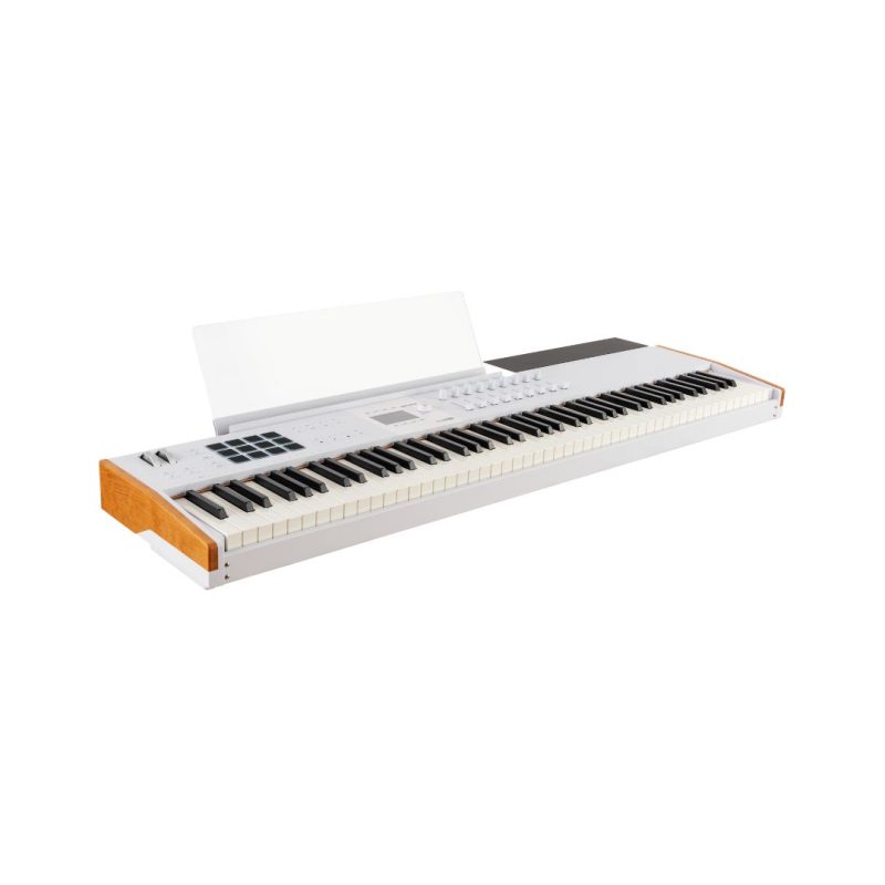 Arturia KeyLab 88 mk3 88-Key Hammer-Action Universal MIDI Controller (White) - Image 3