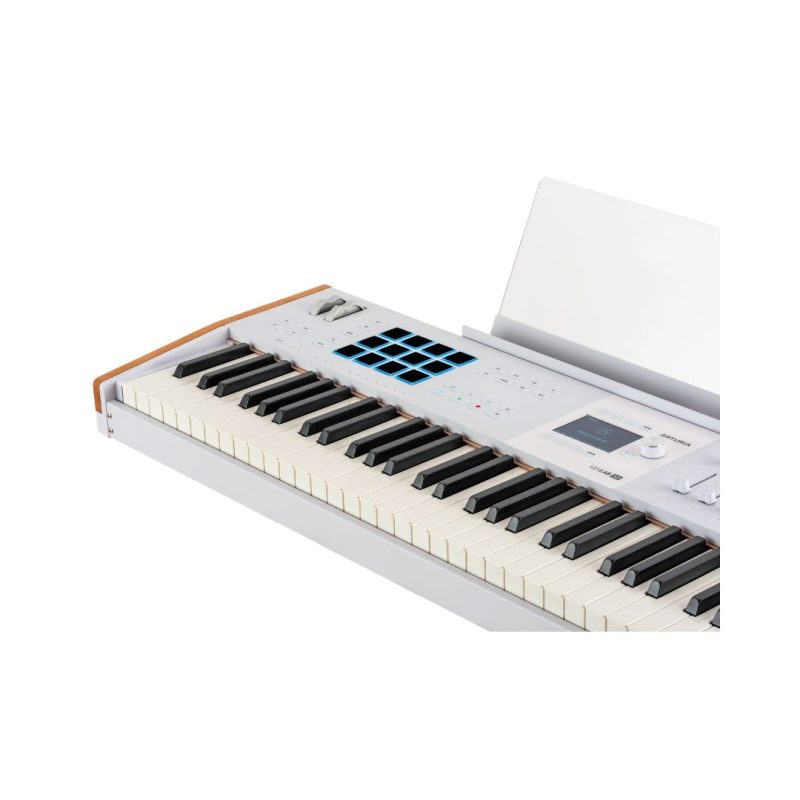 Arturia KeyLab 88 mk3 88-Key Hammer-Action Universal MIDI Controller (White) - Image 6