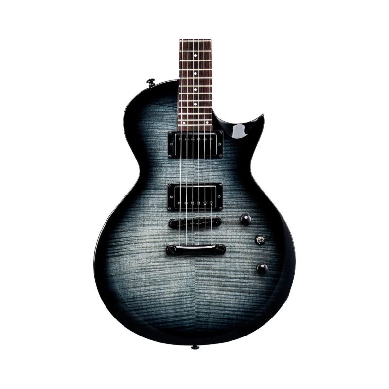 ESP LTD Eclipse EC-200DX Series Electric Guitar - Charcoal Burst - Image 2