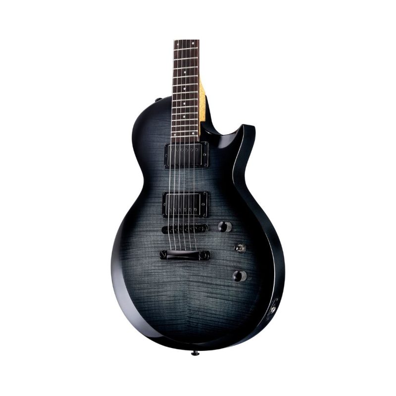 ESP LTD Eclipse EC-200DX Series Electric Guitar - Charcoal Burst - Image 3