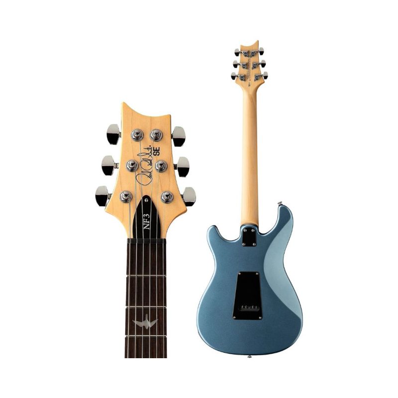 PRS SE NF3 Electric Guitar Rosewood Fretboard - Ice Blue Metallic - Image 7