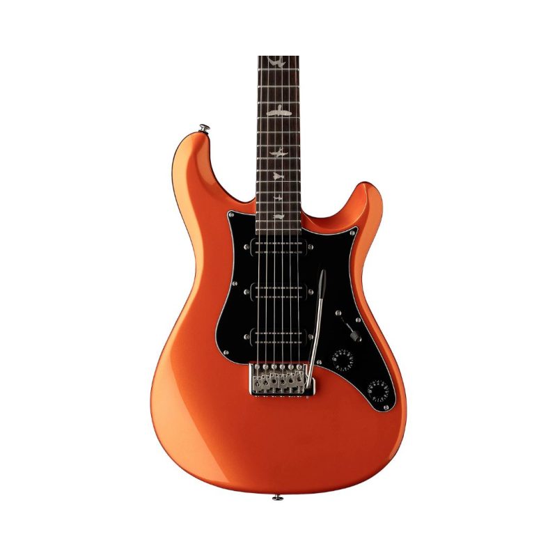 PRS SE NF3 Electric Guitar Rosewood Fretboard - Metallic Orange - Image 4