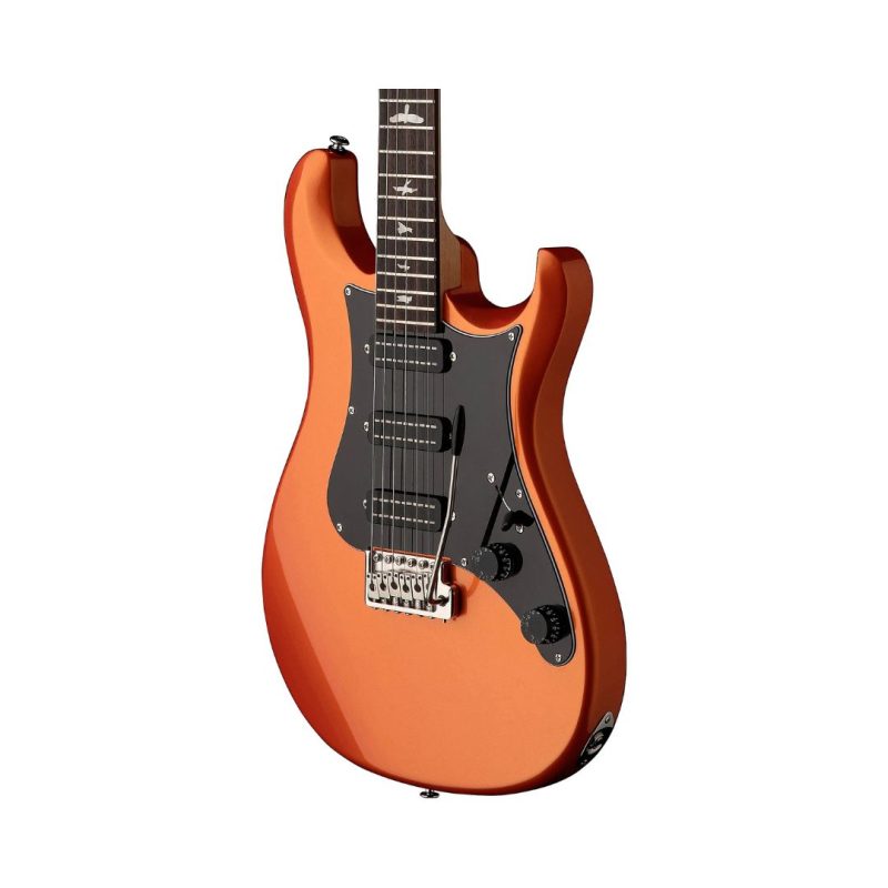 PRS SE NF3 Electric Guitar Rosewood Fretboard - Metallic Orange - Image 5