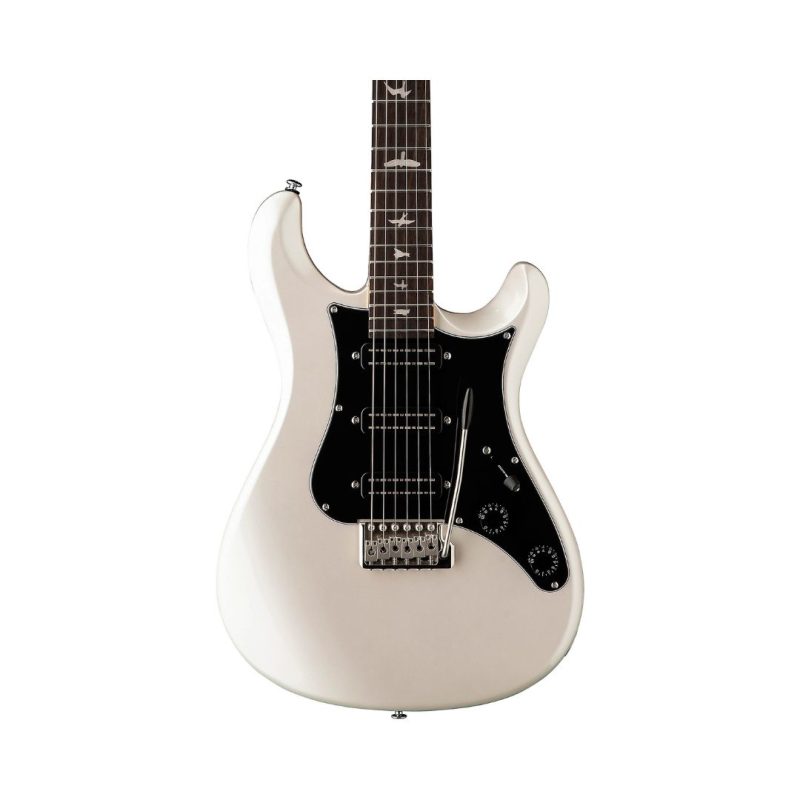 PRS SE NF3 Electric Guitar Rosewood Fretboard - Ice White Pearl - Image 4