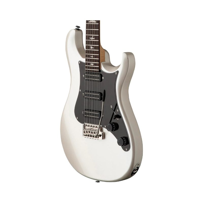 PRS SE NF3 Electric Guitar Rosewood Fretboard - Ice White Pearl - Image 5