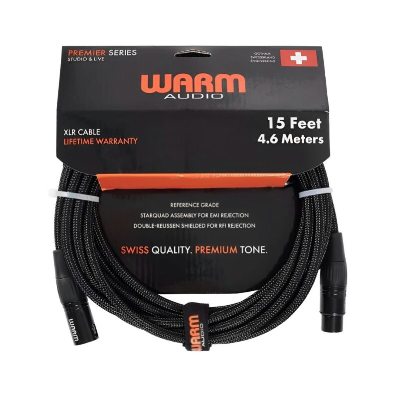 Warm Audio Premier Series Studio & Live XLR 15' (4.6m) Cable - Image 3