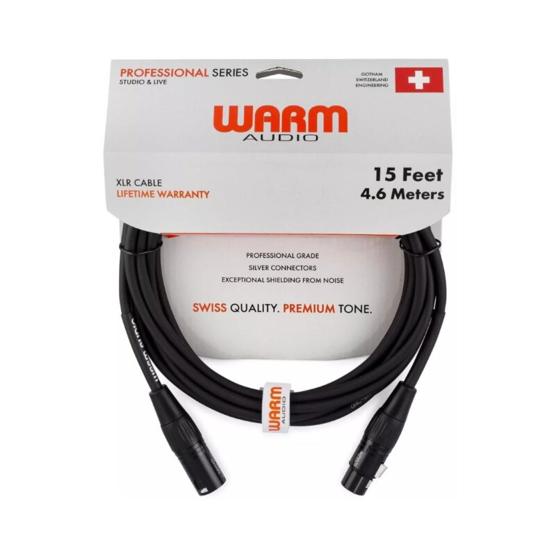 Warm Audio Pro Series Studio & Live XLR 15' (4.6m) Cable - Image 3