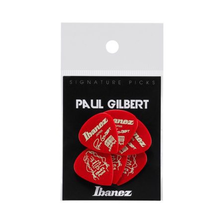 Ibanez B1000PG-CA Paul Gilbert Guitar Pick Set 6PCS - Candy Apple