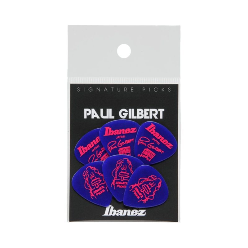 Ibanez B1000PG-JB Paul Gilbert Guitar Pick Set 6PCS - Jewel Blue
