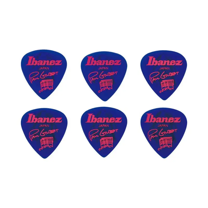 Ibanez B1000PG-JB Paul Gilbert Guitar Pick Set 6PCS - Jewel Blue - Image 4