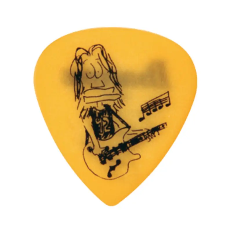 Ibanez B1000PG-YE Paul Gilbert Guitar Pick Set 6PCS - Yellow - Image 3