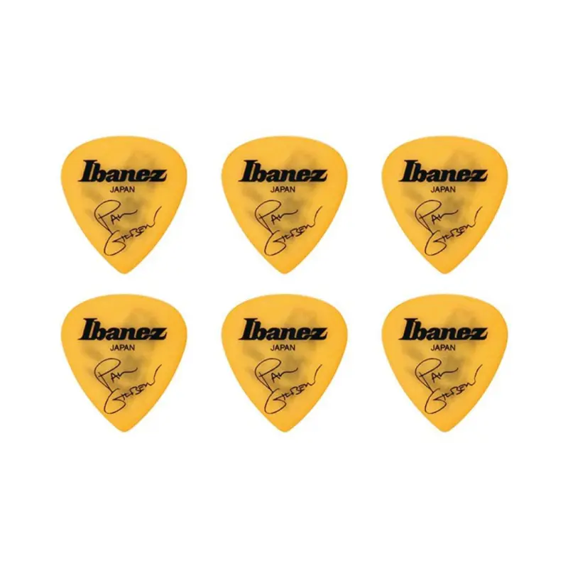 Ibanez B1000PG-YE Paul Gilbert Guitar Pick Set 6PCS - Yellow - Image 4