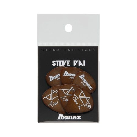 Ibanez B1000SV-BR Steve Vai Guitar Pick Set 6PCS – Brown