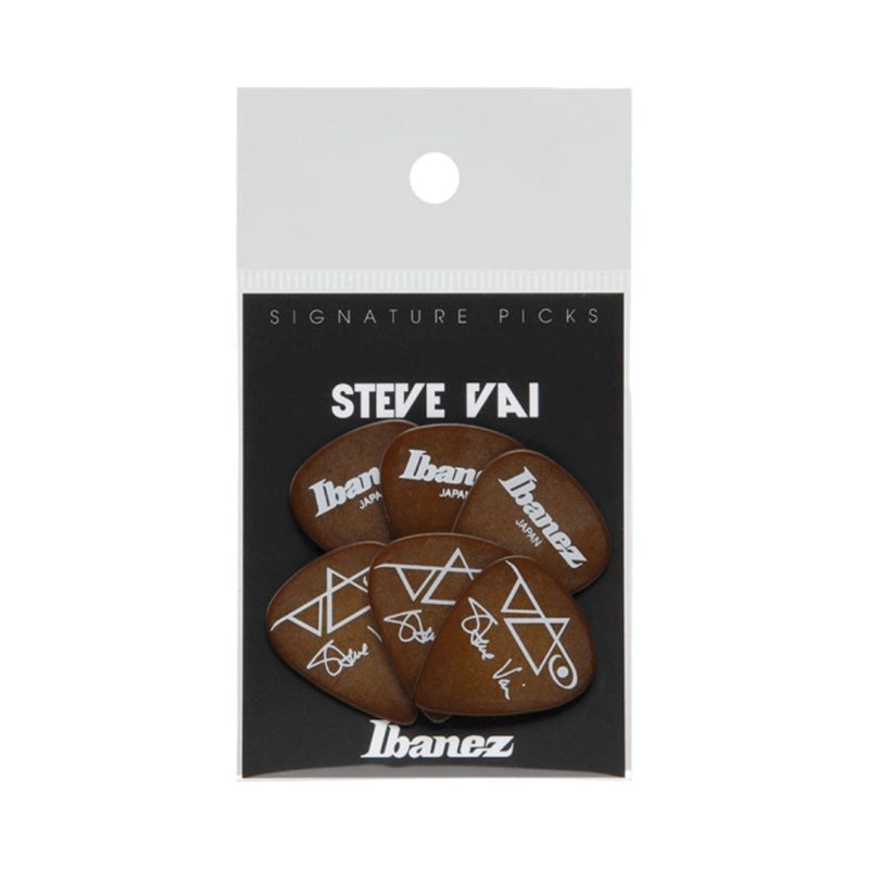Ibanez B1000SV-BR Steve Vai Guitar Pick Set 6PCS – Brown
