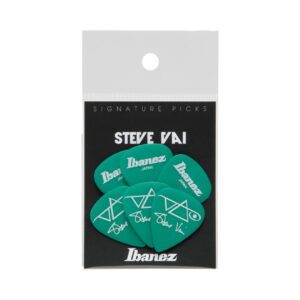 Ibanez B1000SV-GR Steve Vai Guitar Pick Set 6PCS – Green
