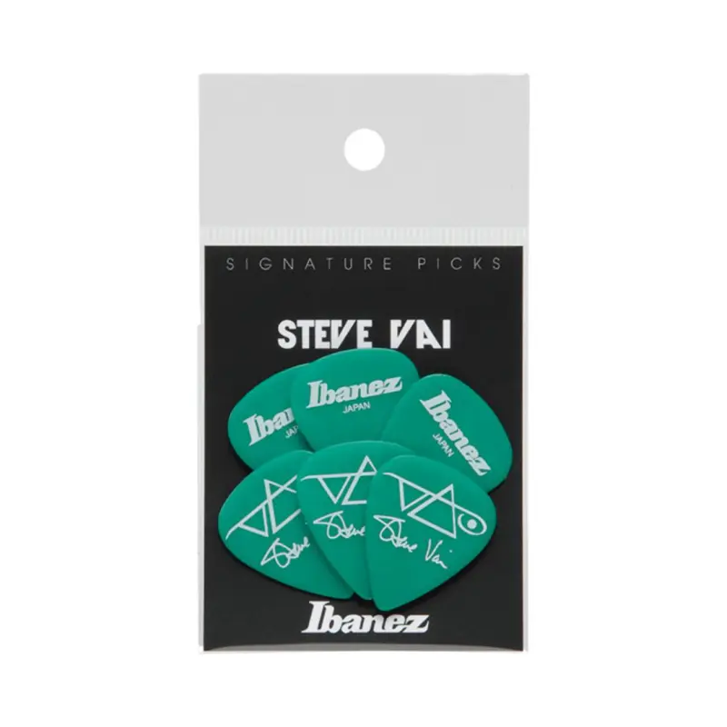 Ibanez B1000SV-GR Steve Vai Guitar Pick Set 6PCS – Green