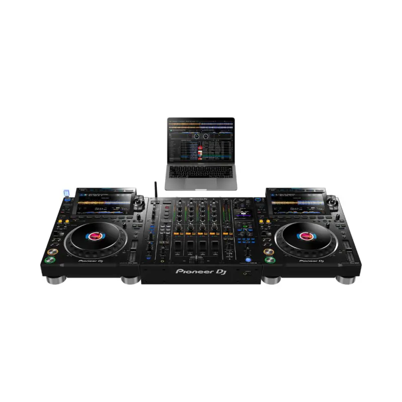 Pioneer DJ CDJ-3000 with DJM-A9 Professional DJ Set - Image 8