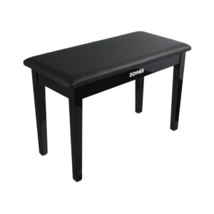 Donner EC2087 Duet Two-Seater Piano Bench Stool with Storage