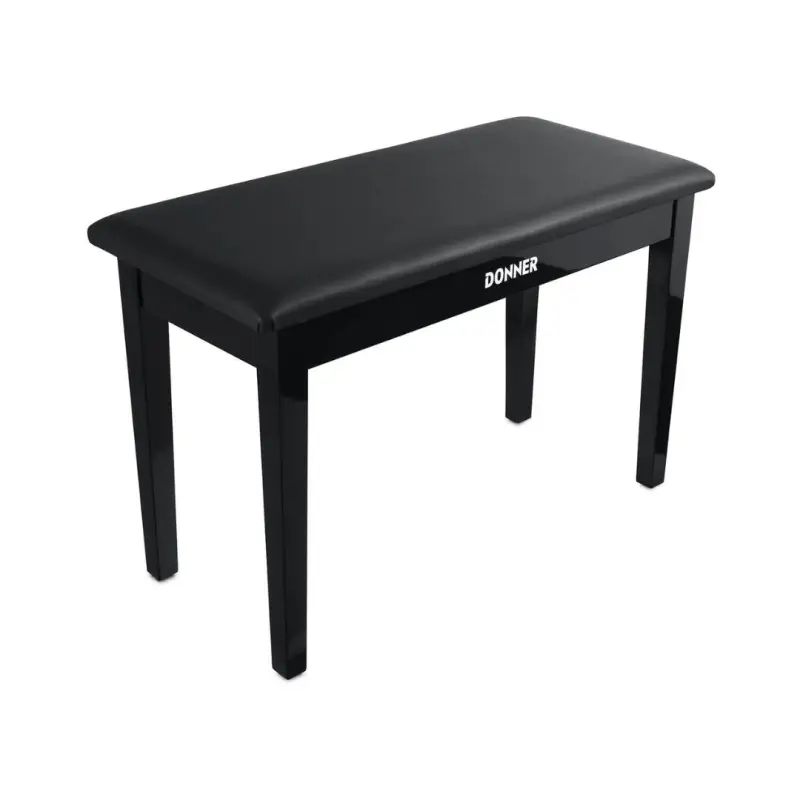 Donner EC2087 Duet Two-Seater Piano Bench Stool with Storage