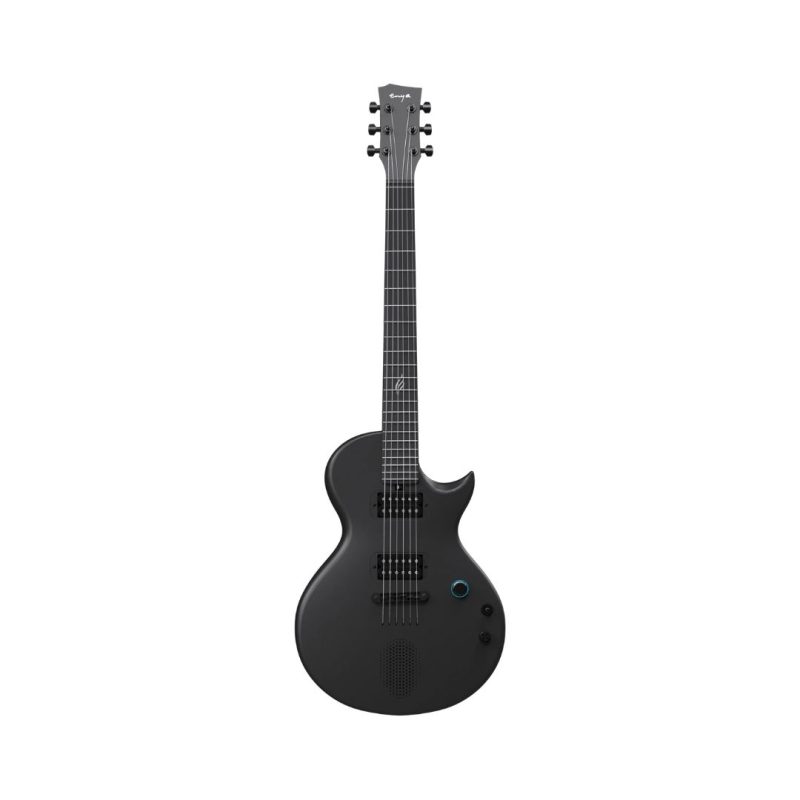 Enya Nova Go Sonic Smart Carbon Fiber Electric Guitar - Black - Image 2