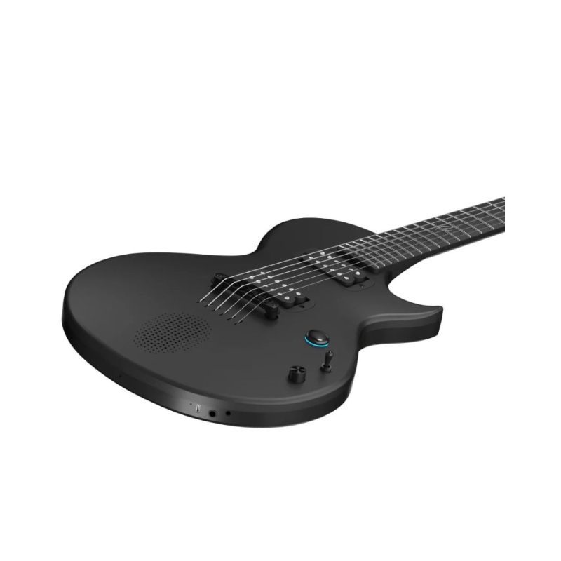 Enya Nova Go Sonic Smart Carbon Fiber Electric Guitar - Black - Image 6
