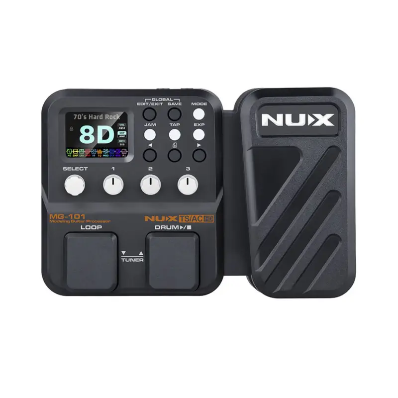 NUX MG-101 Modeling Guitar Processor/Multi Effects Pedal