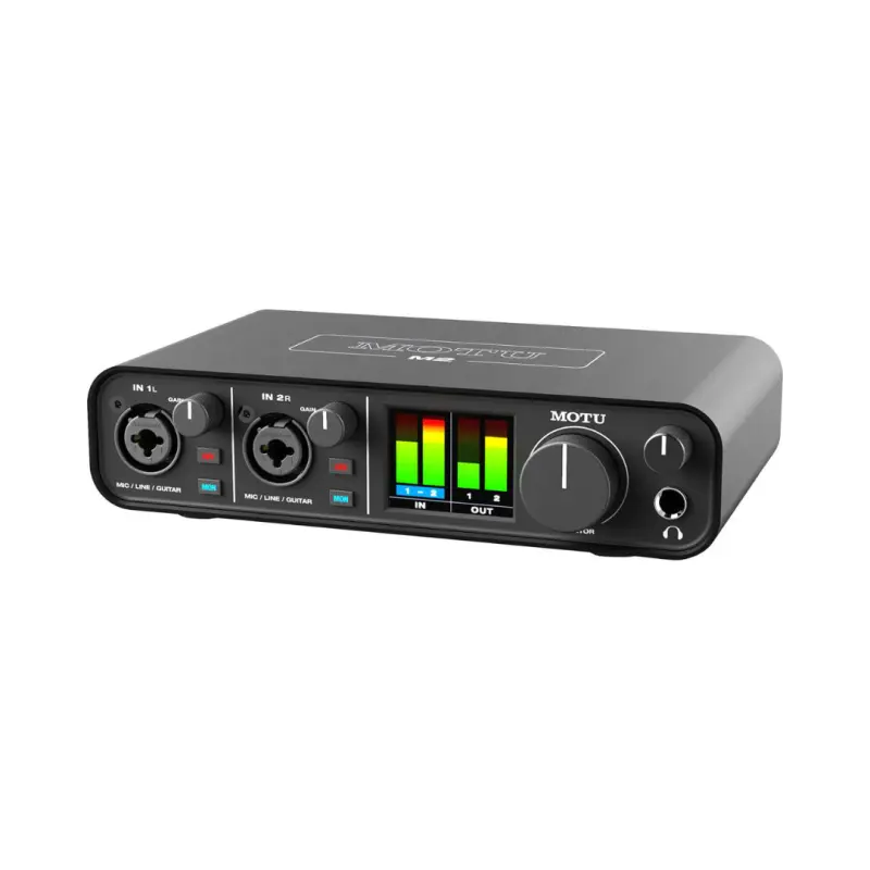 MOTU M2 2x2 USB-C Audio/MIDI Interface - Image 3