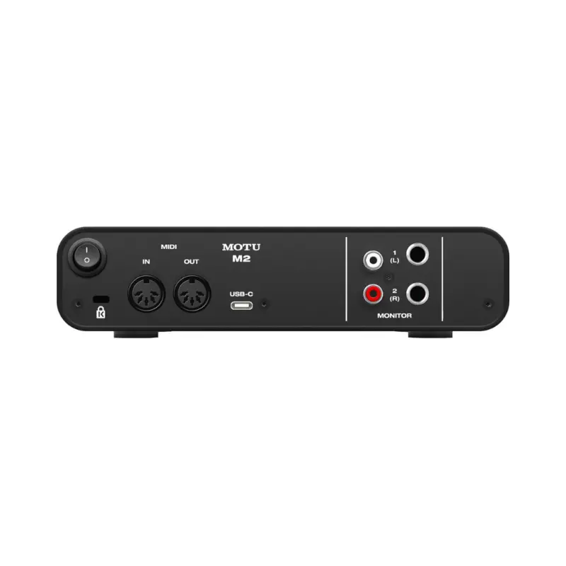 MOTU M2 2x2 USB-C Audio/MIDI Interface - Image 4