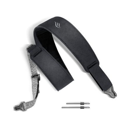 Enya MS1 Guitar Strap with Magnetic Strap Lock - Black