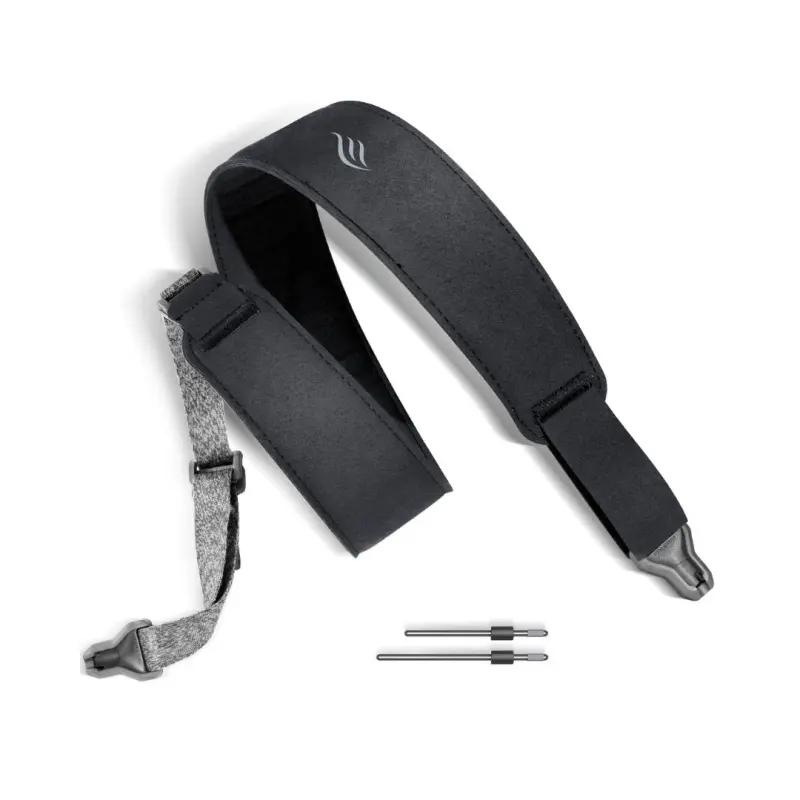Enya MS1 Guitar Strap with Magnetic Strap Lock - Black