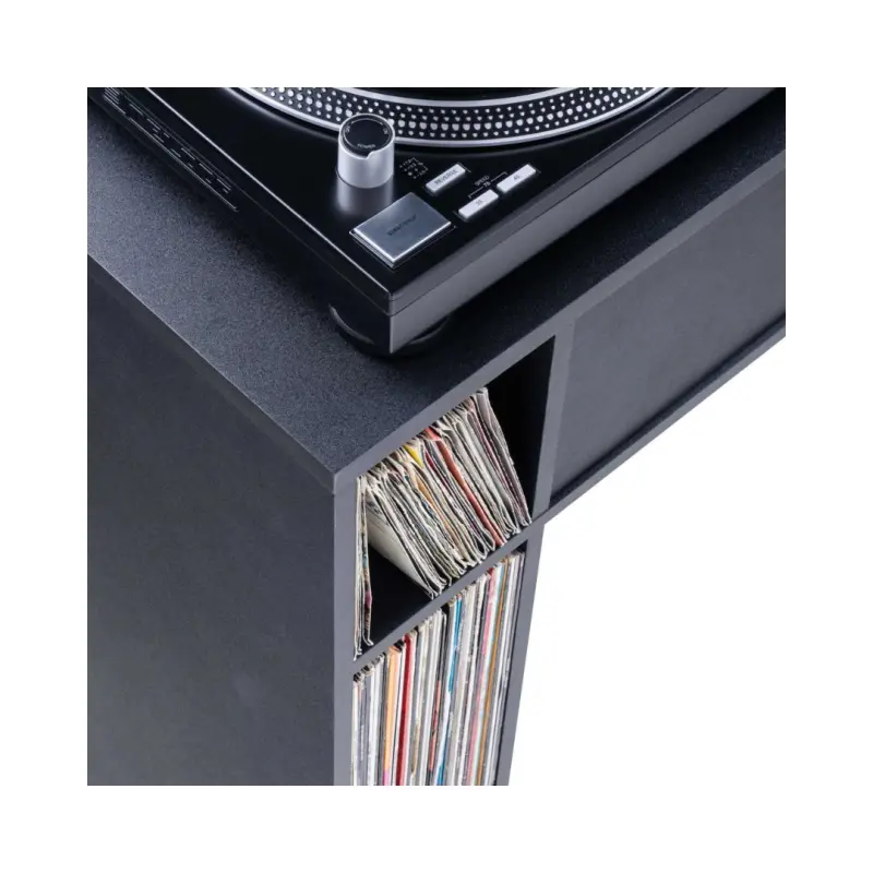 Glorious Modular Mix Station DJ Stand with Storage Area - White - Image 5