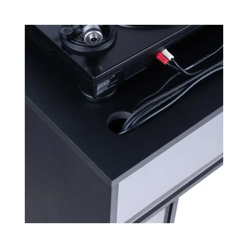 Glorious Modular Mix Station DJ Stand with Storage Area - White - Image 6