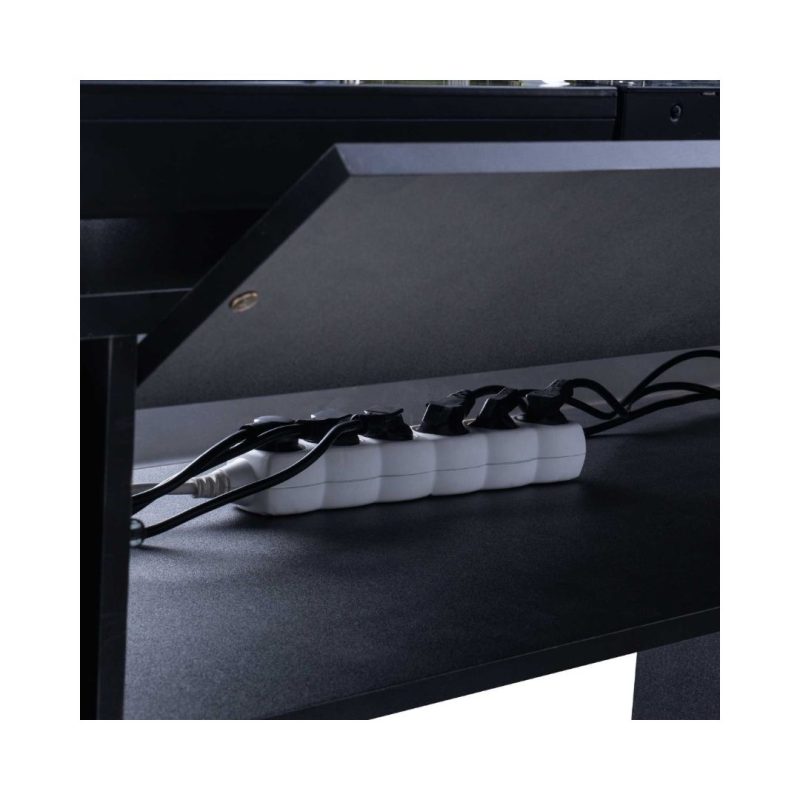 Glorious Modular Mix Station DJ Stand with Storage Area - White - Image 8