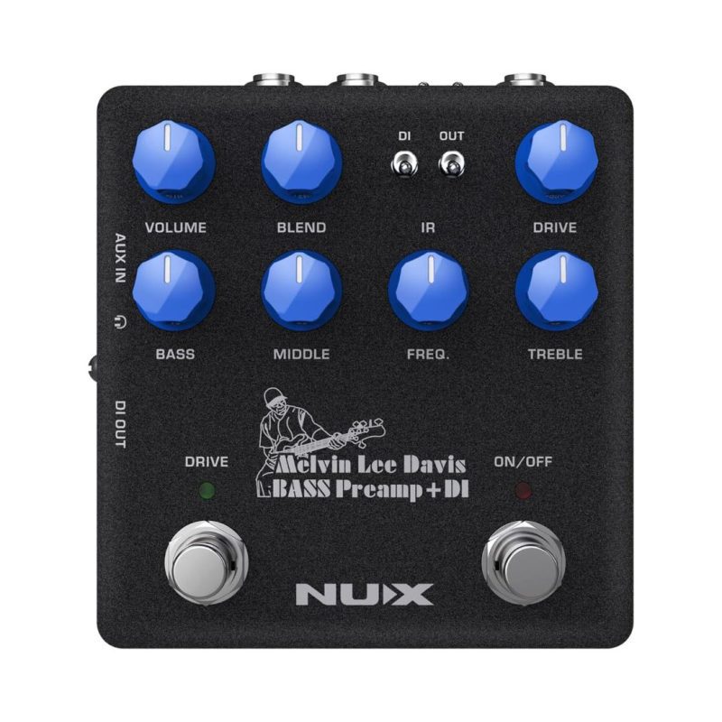 NUX NBP-5 Melvin Lee Davis Bass Preamp + DI Pedal