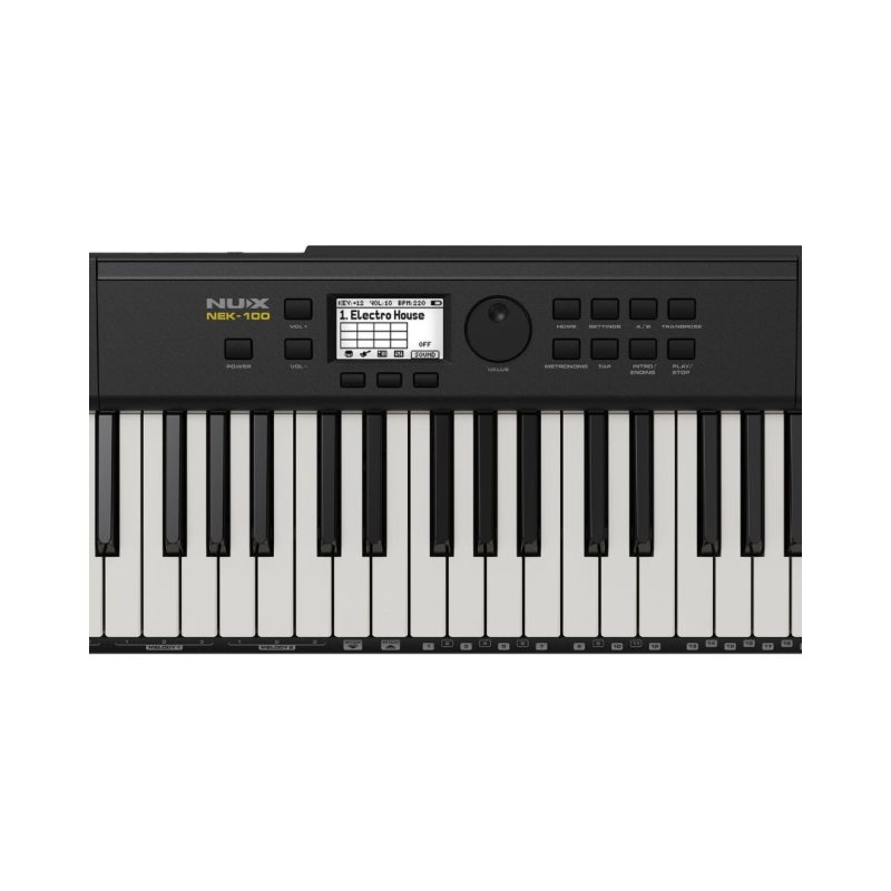 NUX NEK-100 61-Key Digital Keyboard with Touch Response - Image 7
