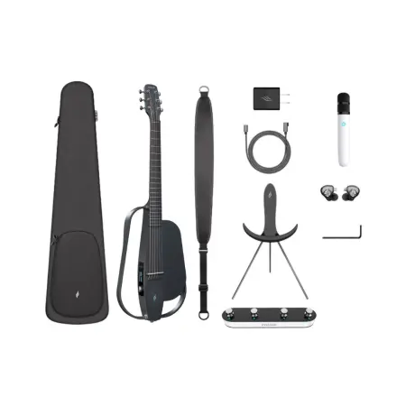 Enya NEXG 2 Deluxe Carbon Fiber Smart Electric Guitar - Black