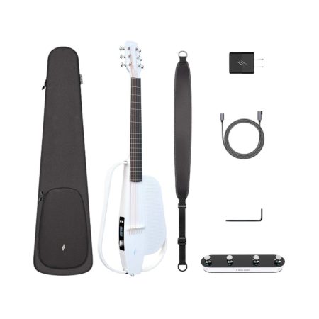 Enya NEXG 2 Basic Carbon Fiber Smart Electric Guitar - White