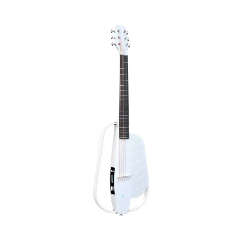 Enya NEXG 2 Basic Carbon Fiber Smart Electric Guitar - White - Image 2