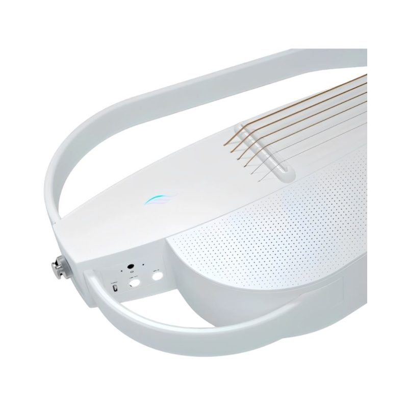 Enya NEXG 2N Carbon Fiber Smart Electric Travel Guitar - White - Image 4