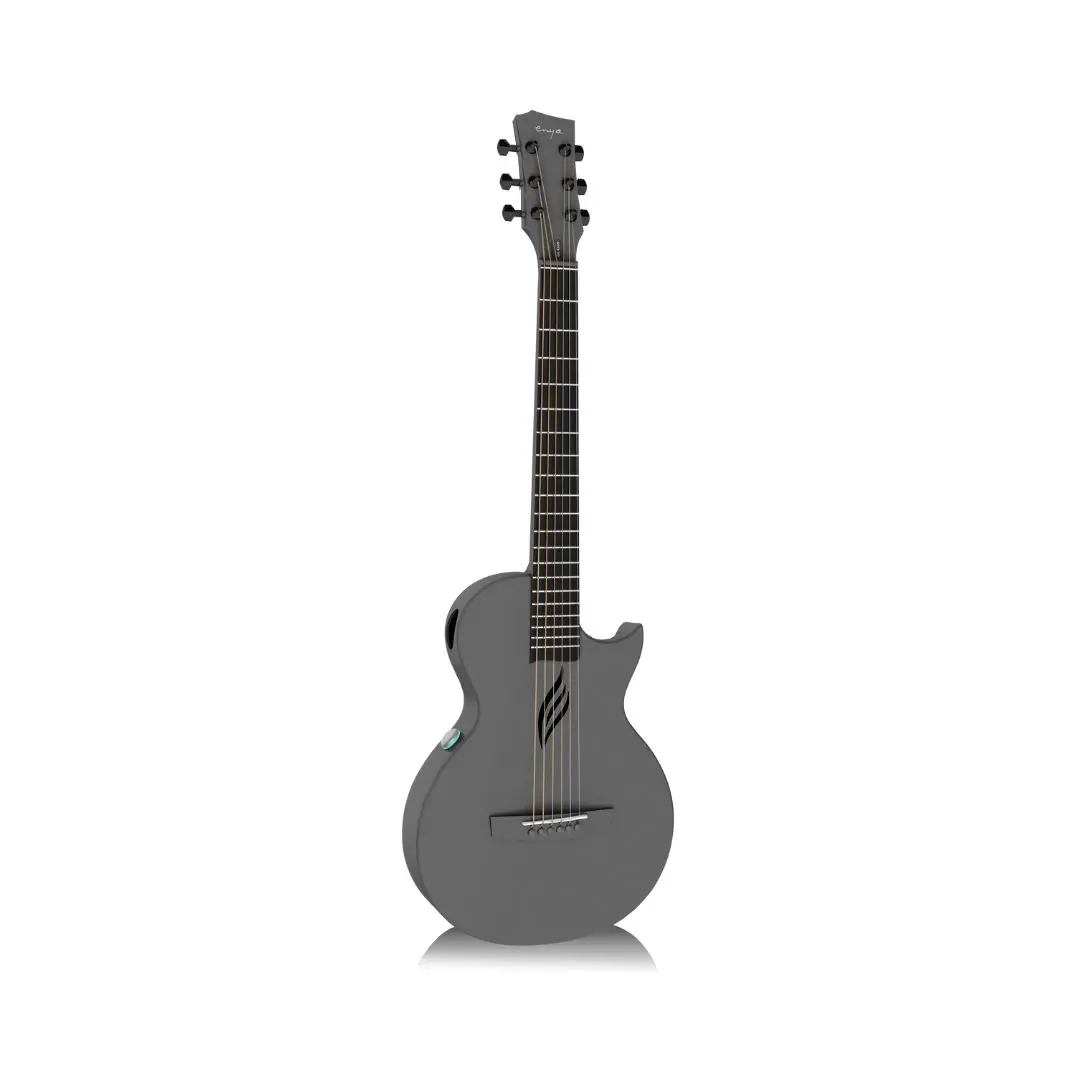Enya Nova GO SP1 Carbon Fiber Acoustic Electric Guitar - Black - Image 2